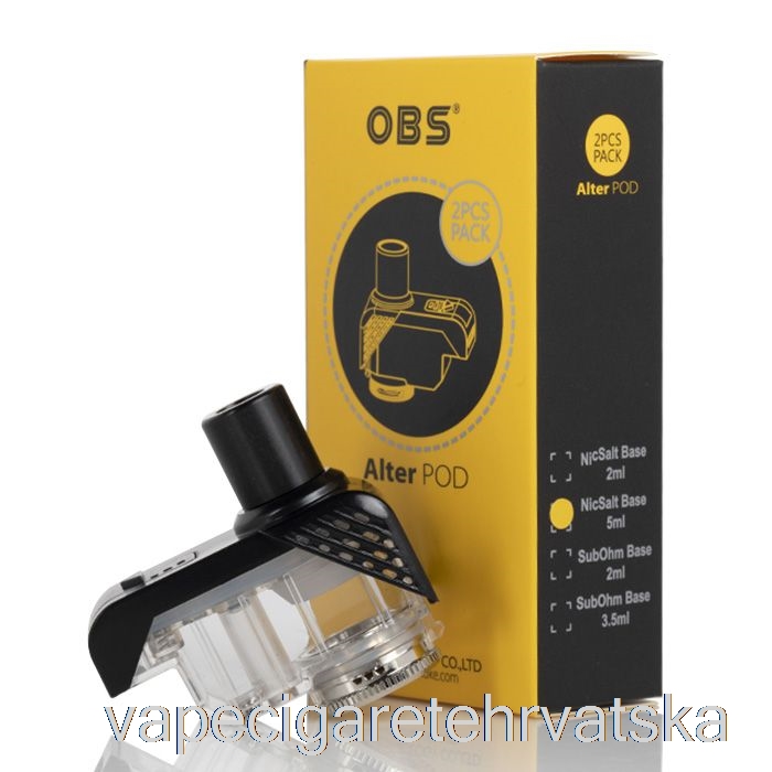 Vape Hrvatska Obs Alter Replacement Pods 5ml Refillable Pod